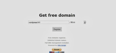membuat domain name untuk website